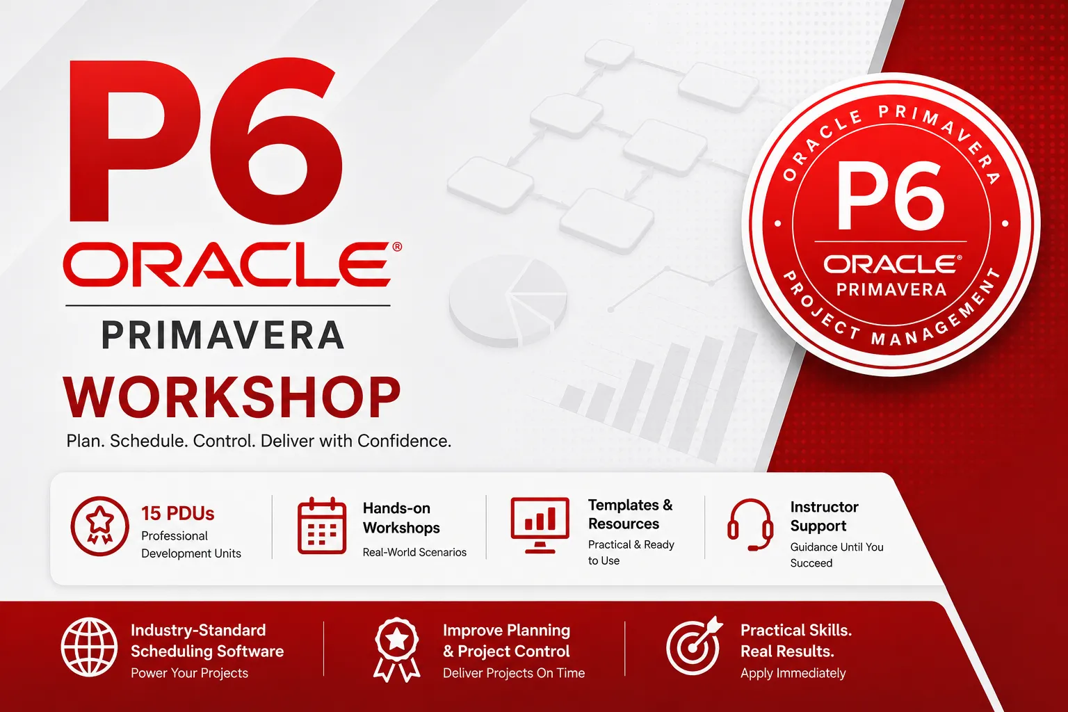 PRIMAVERA P6 Course ( Planning + Controling